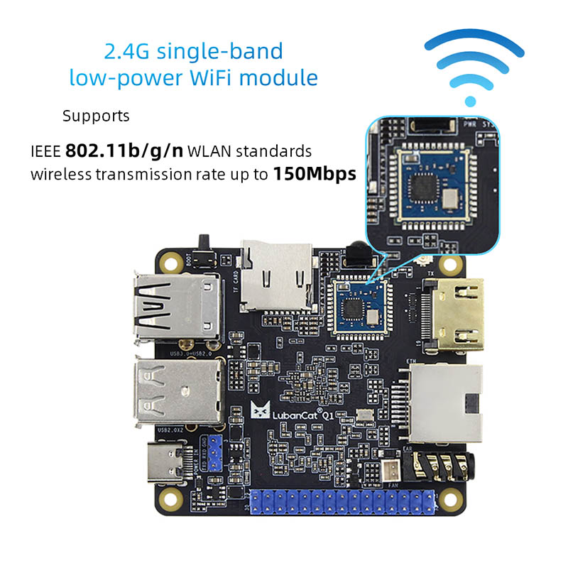 Rockchip RK3528A Linuxi emaplaat SBC pardal